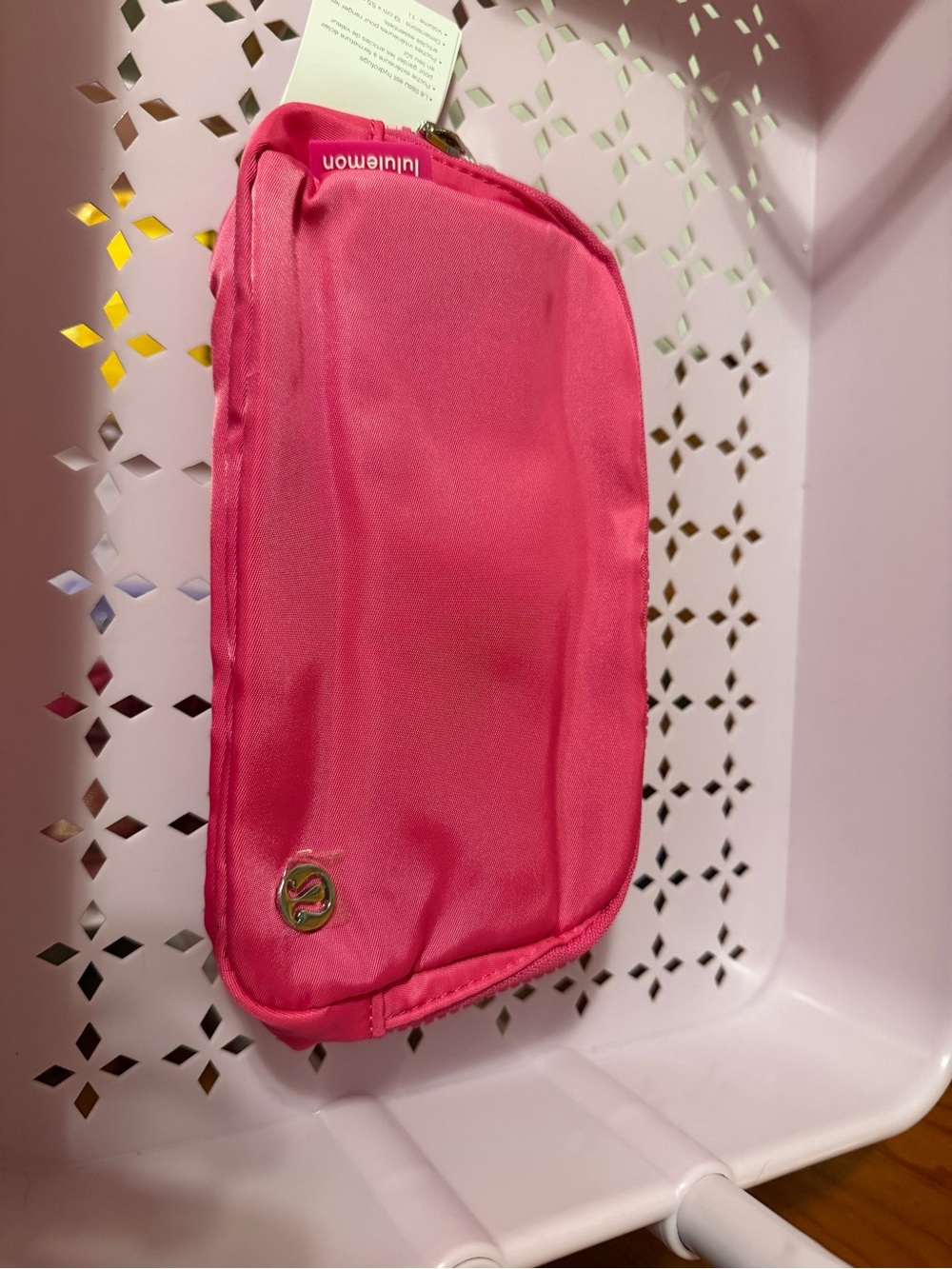 lululemon athletica Hot Pink Cosmetic Pouch